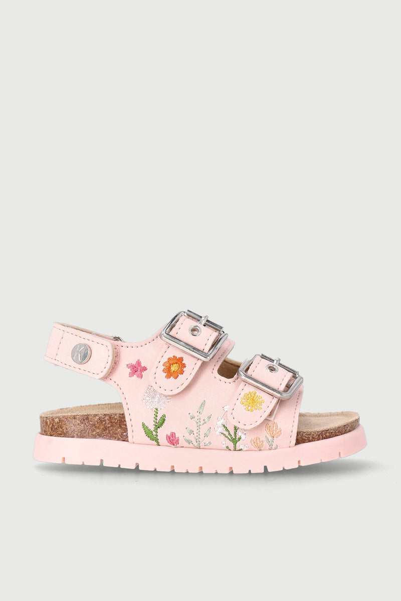 Keedo Girls Flower Health Sandal - Pink