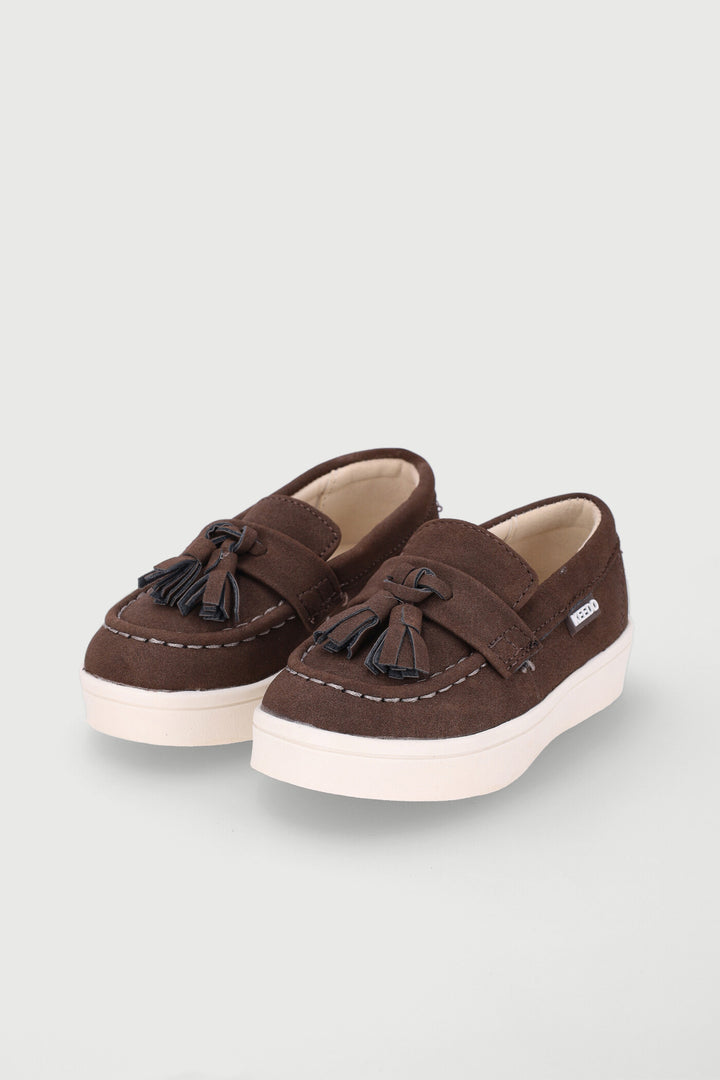 Keedo Baby Boys Loafer - Chocolate