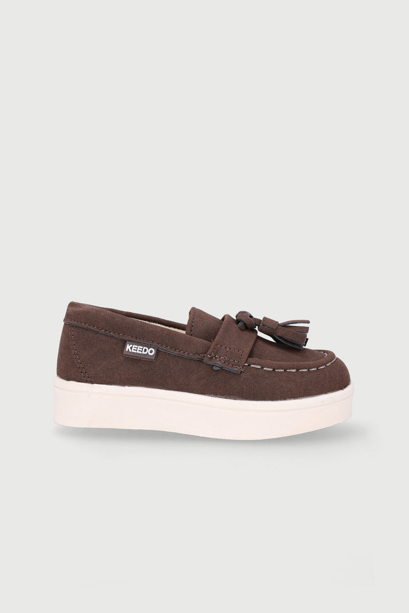 Keedo Baby Boys Loafer - Chocolate