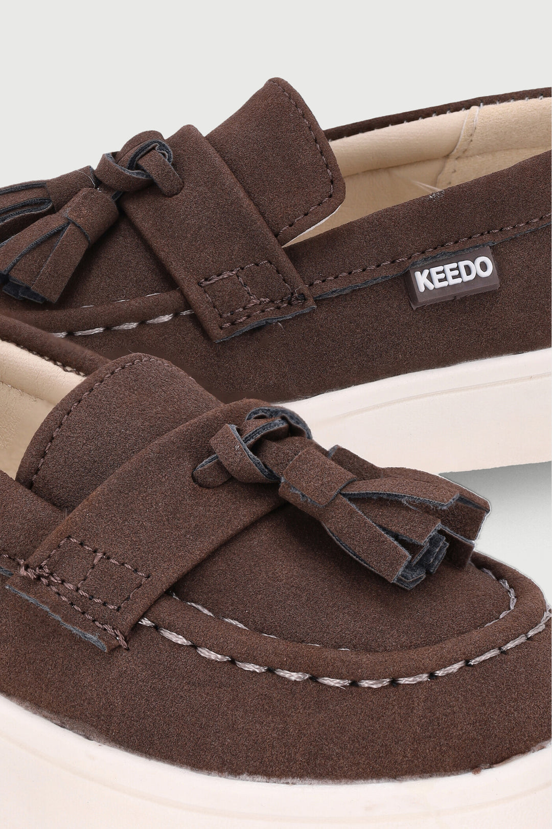 Keedo Baby Boys Loafer - Chocolate