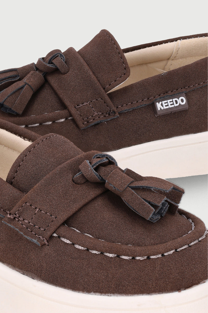 Keedo Baby Boys Loafer - Chocolate