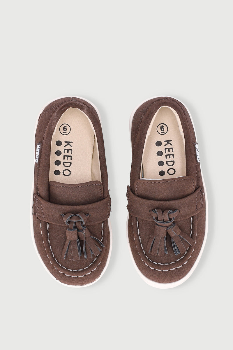 Keedo Baby Boys Loafer - Chocolate