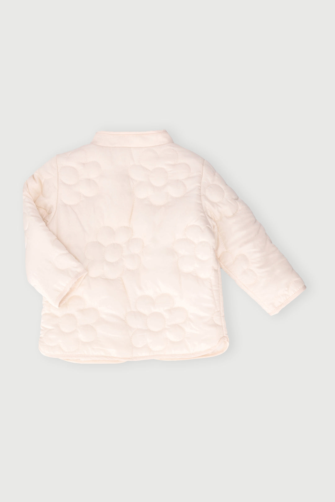 Embossed Parker Jacket  - Cream