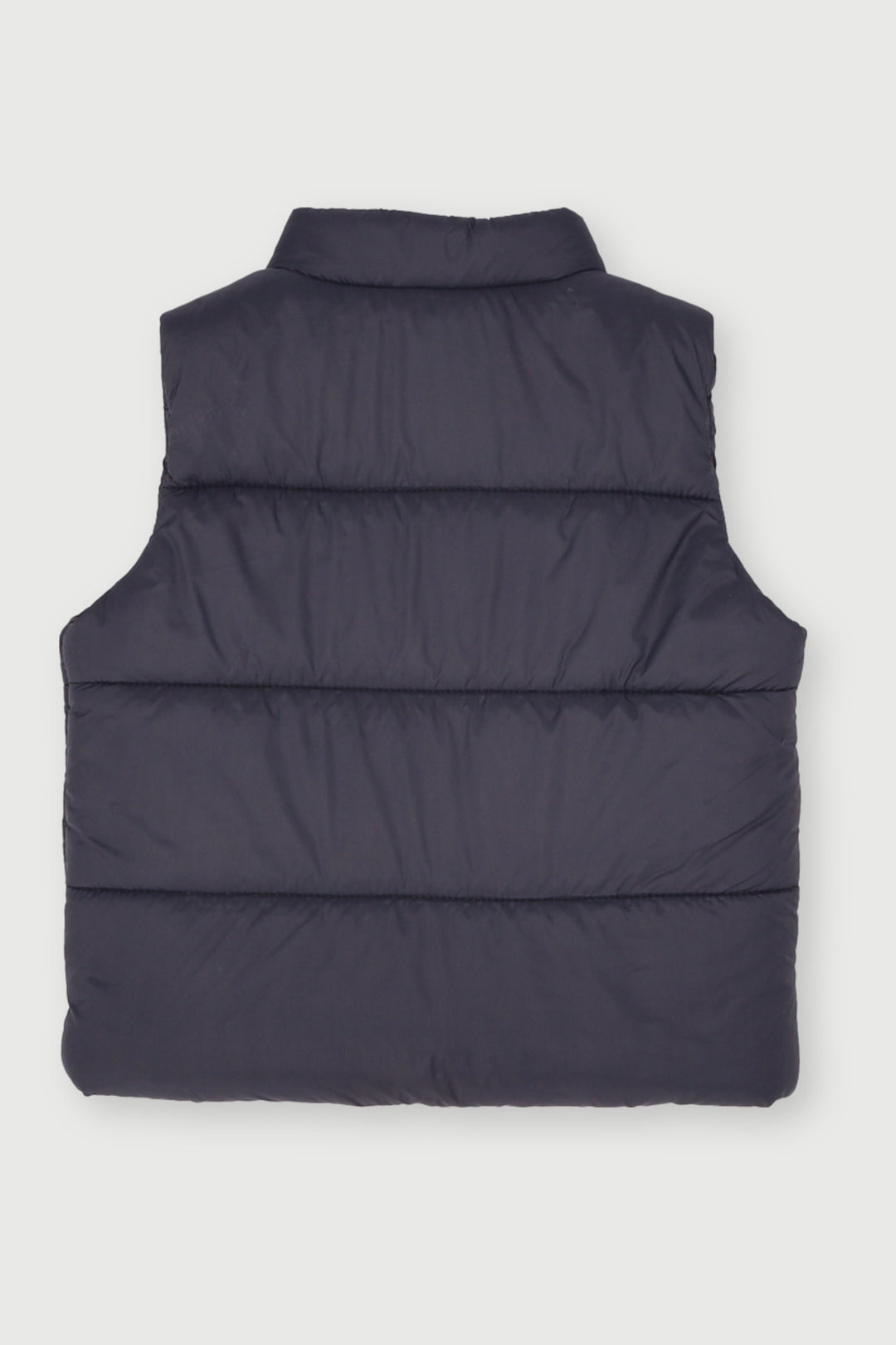 Baby Boys Bear Badge Sleeveless Jacket - Black