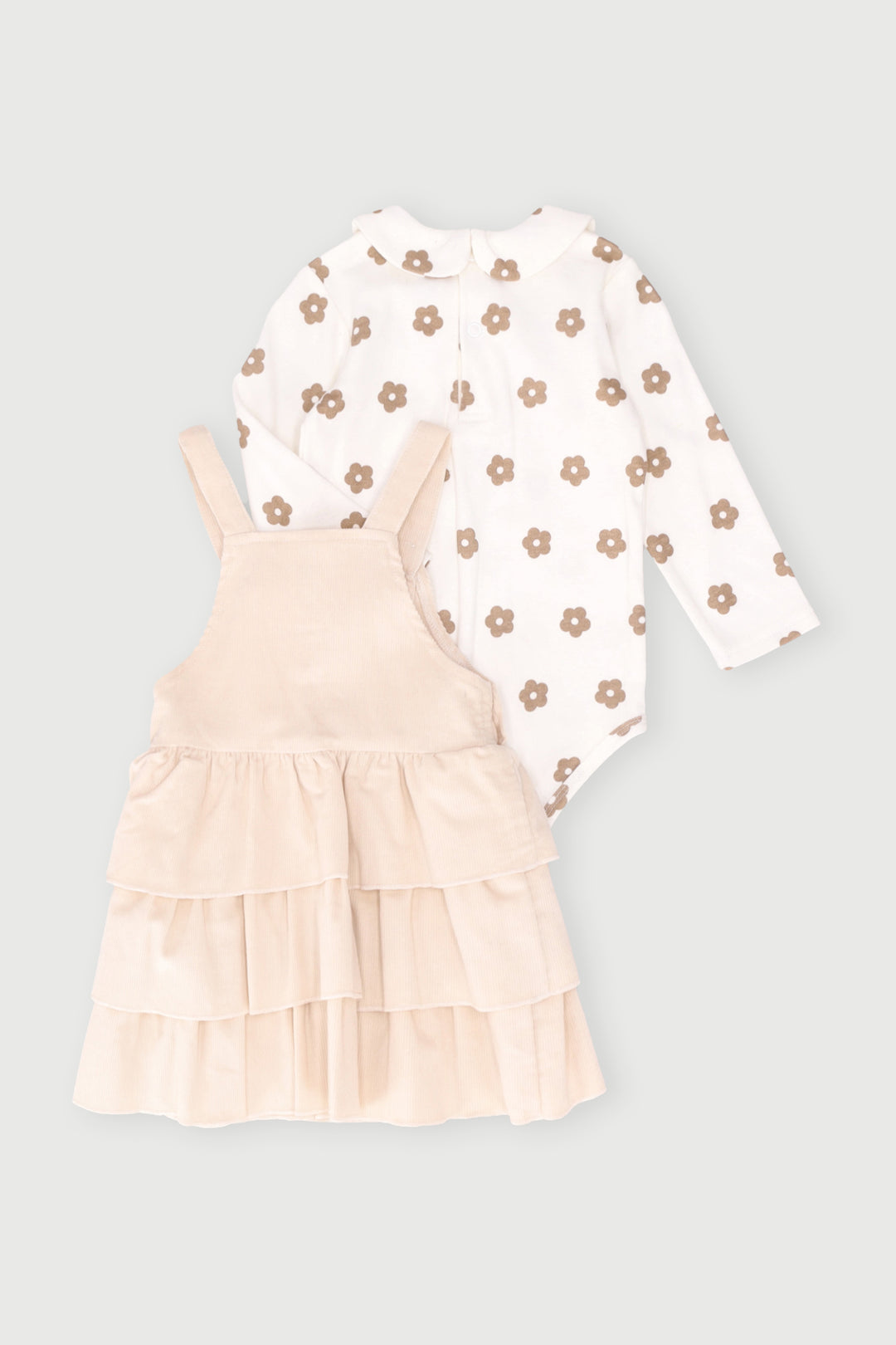 Dress Pinni Cord  - Cream