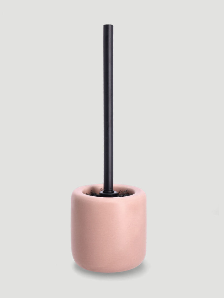 Boho Pink Toilet Brush Holder