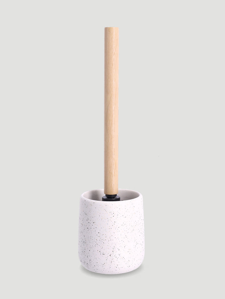Lux Cream Toilet Brush Holder