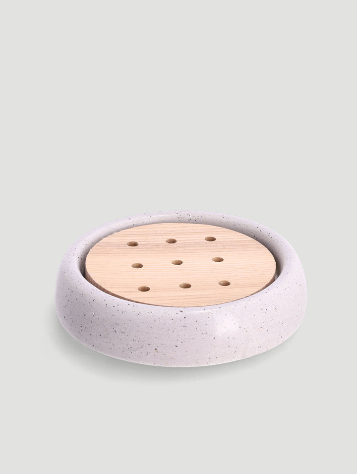 Lux Grey Soap Dish