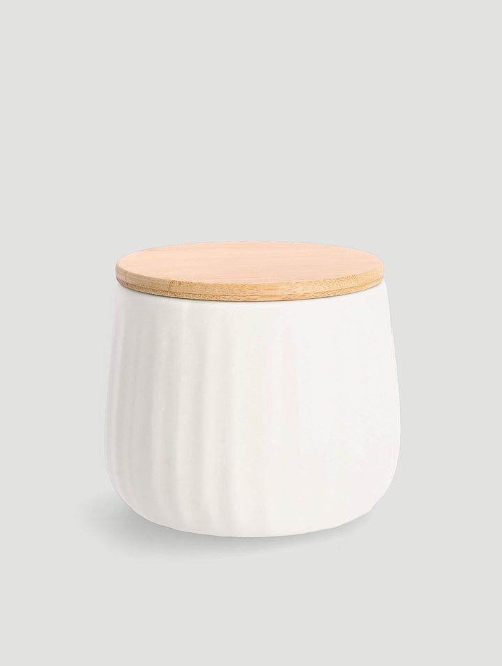 Como Cream Cotton Jar