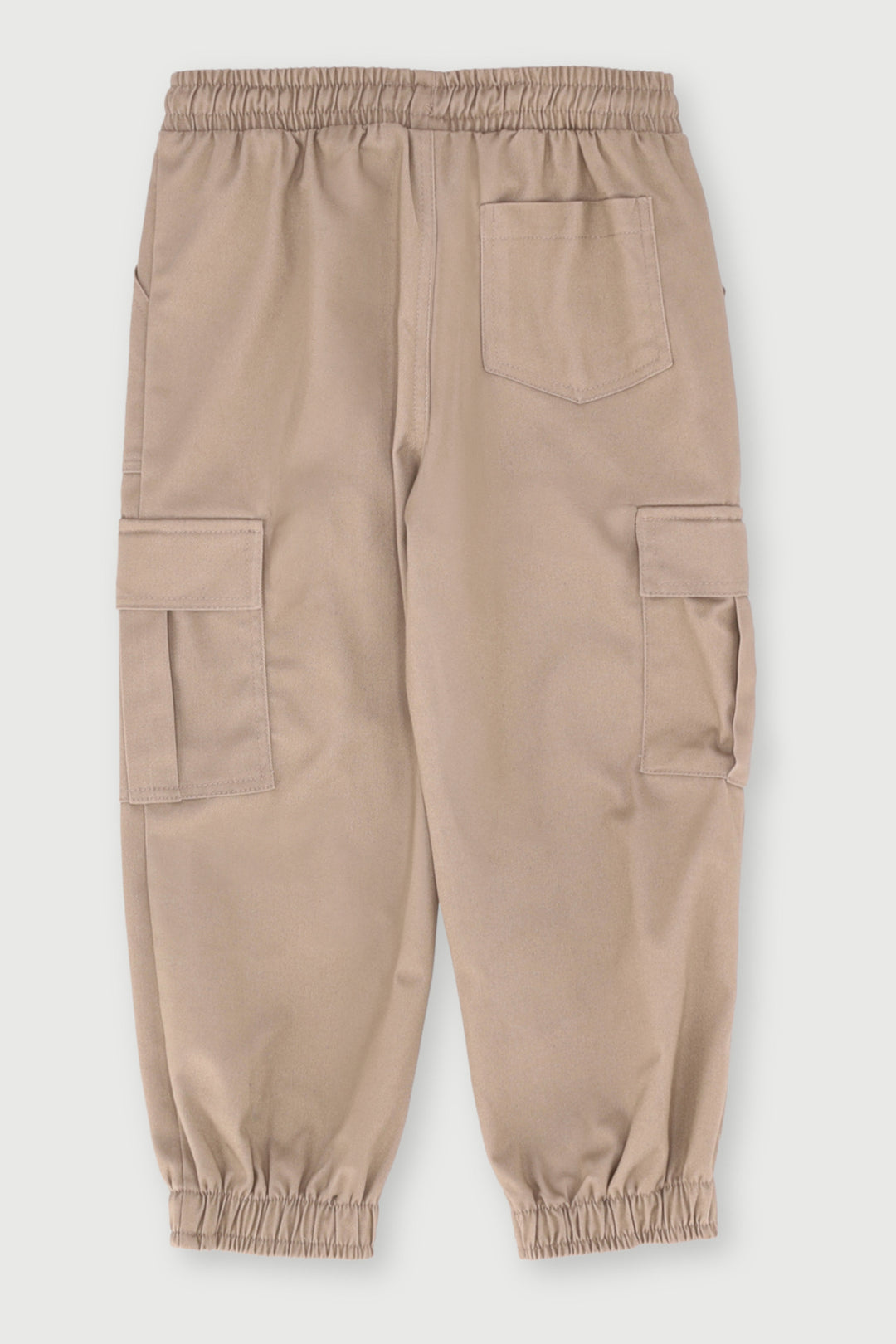 Pre-Boys Twill Fashion Jogger  - Khaki