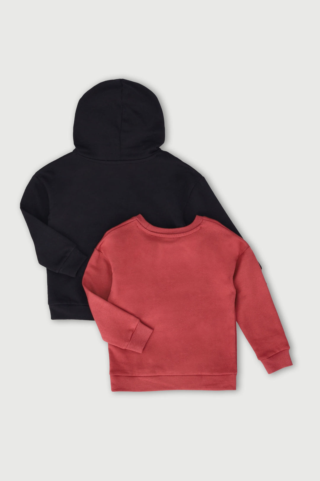 Pre-Boys 2 Pack Fleece Sweater - Ochre/Black