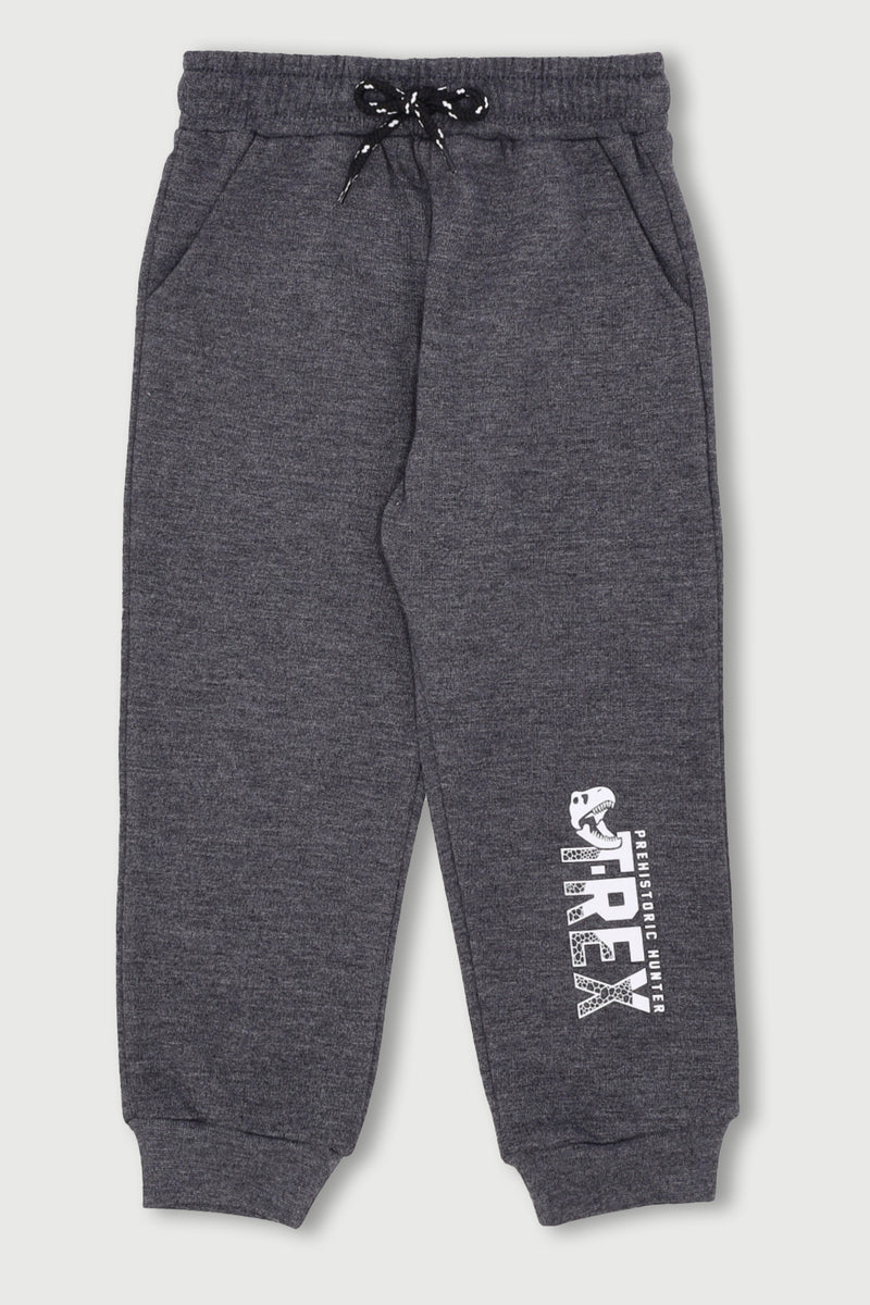 Pre- Boys Fashion Jogger - Charcoal Melange