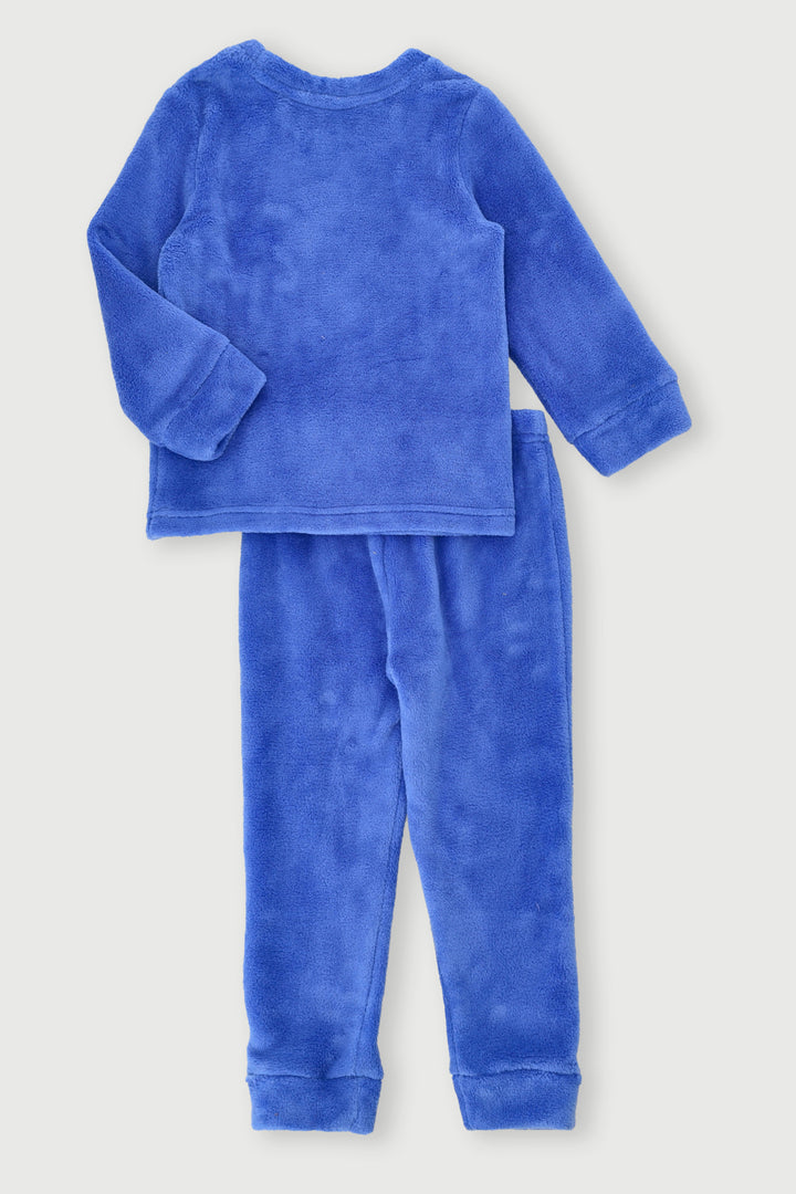 Pre-Boys Sleepy Panda Sleep Set - Bright Blue