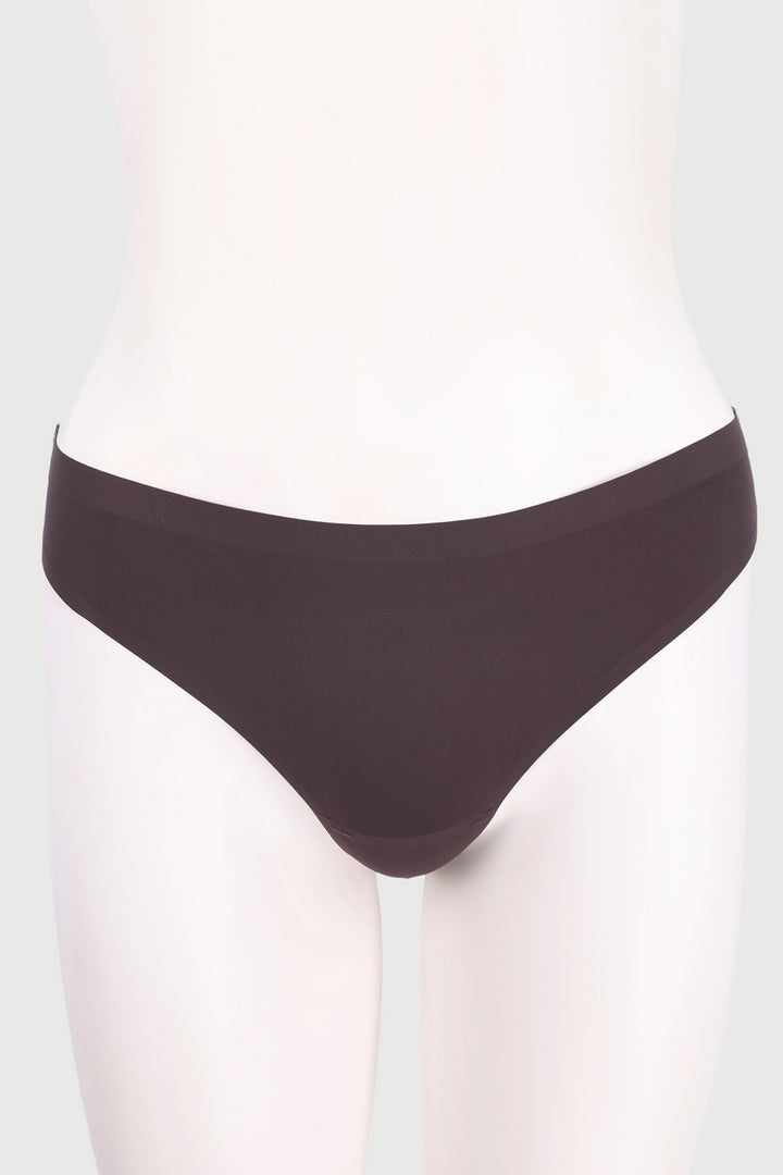 3 Pack Seamless Autum Leaf Thong Panty