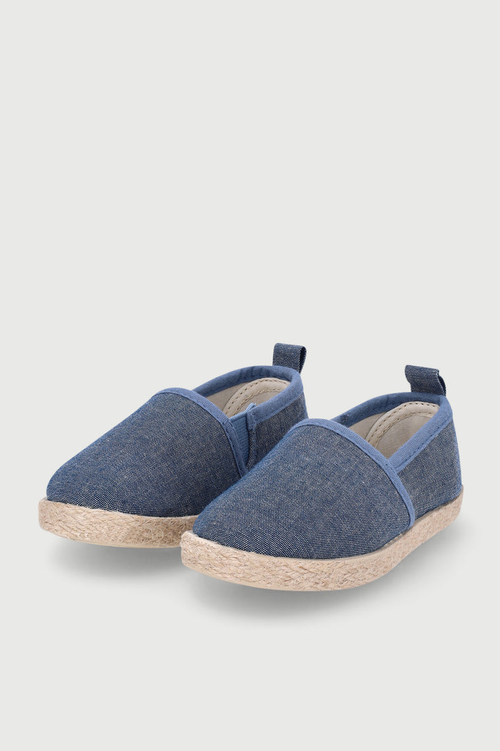 Pre-Boys Chambray Espadrille Sandal - Blue