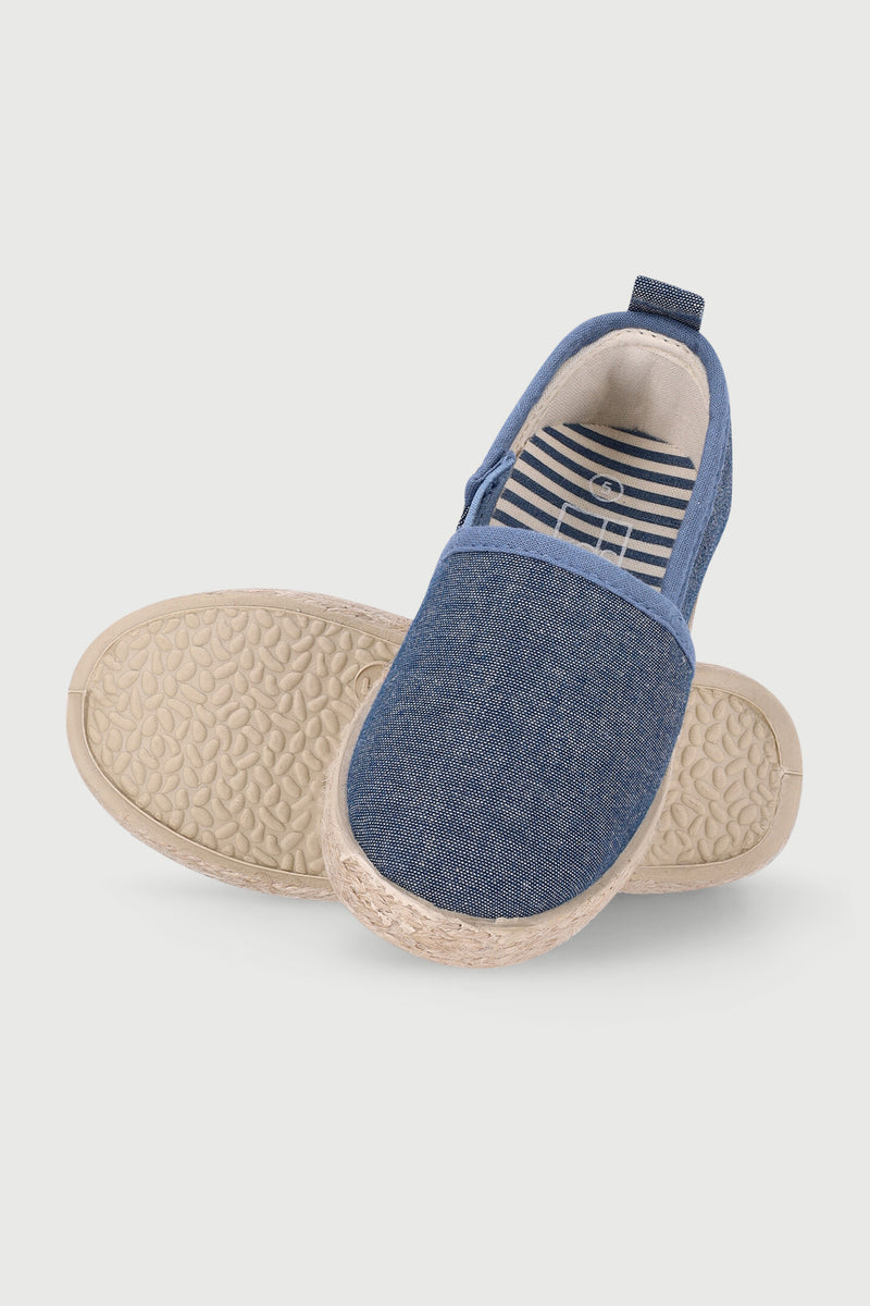 Pre-Boys Chambray Espadrille Sandal - Blue