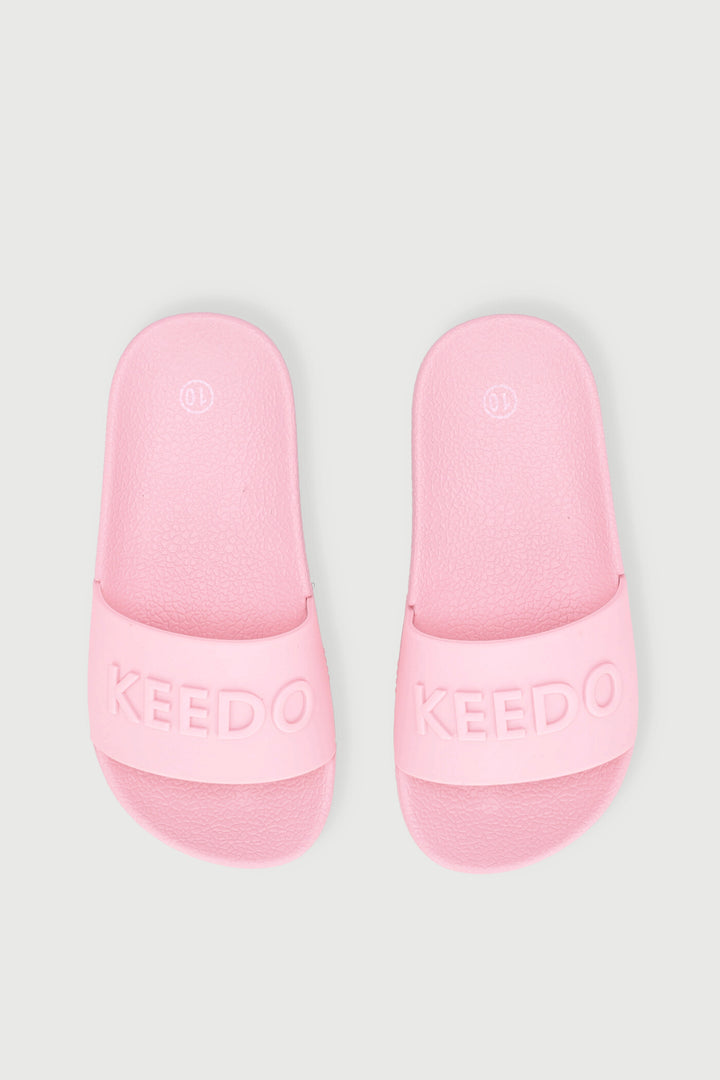 Keedo Girls Pool Slide - Pink