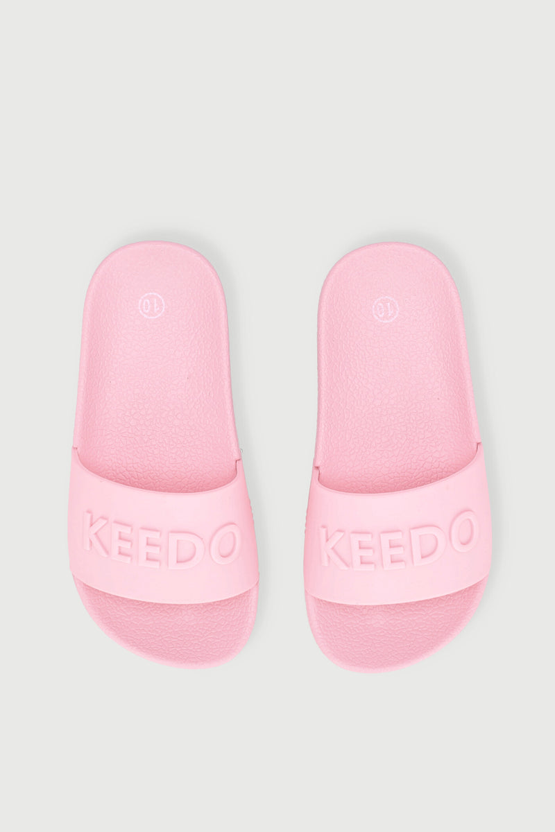 Keedo Girls Pool Slide - Pink