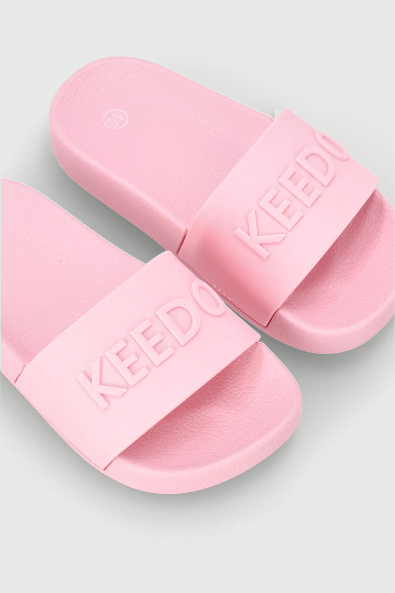 Keedo Girls Pool Slide - Pink