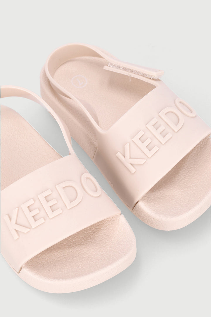 Keedo Baby Boys Pool Slide - Cream