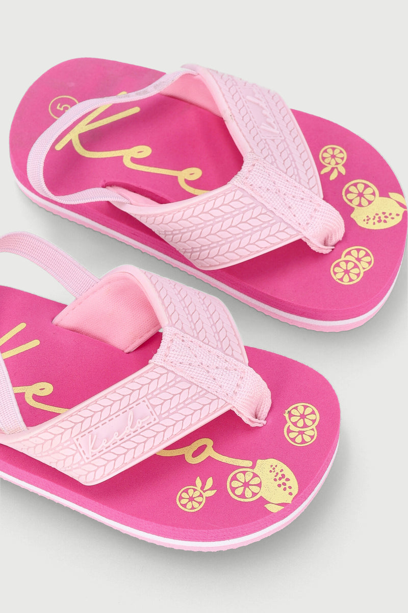 Keedo Girls Flip Flop - Pink