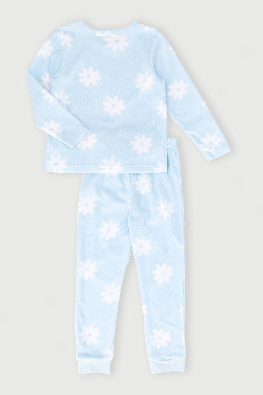Pre-Girls Floral Print Sleep Set - Blue