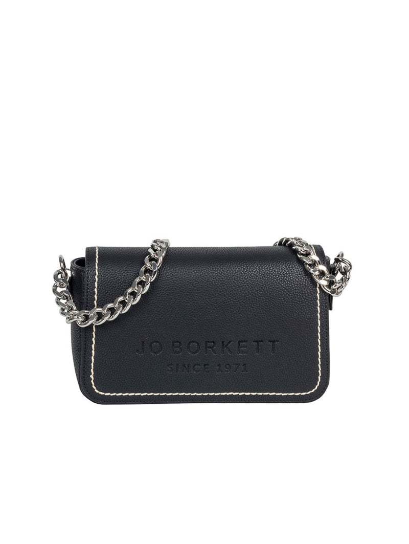 Skye Flapover Sling Bag - Black
