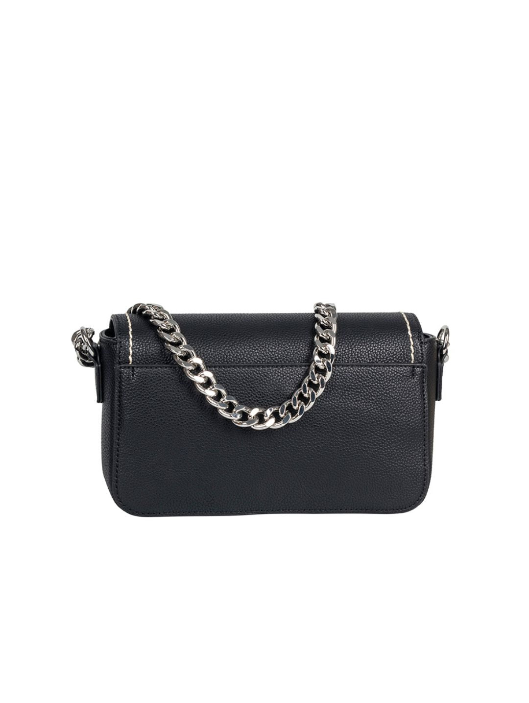 Skye Flapover Sling Bag - Black