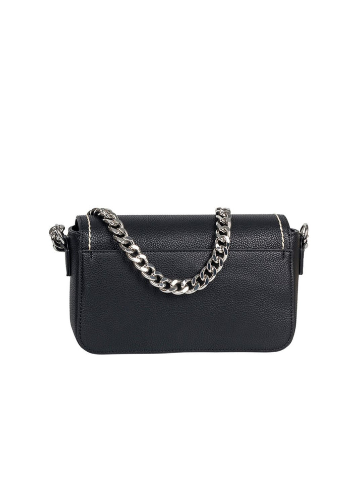 Skye Flapover Sling Bag - Black