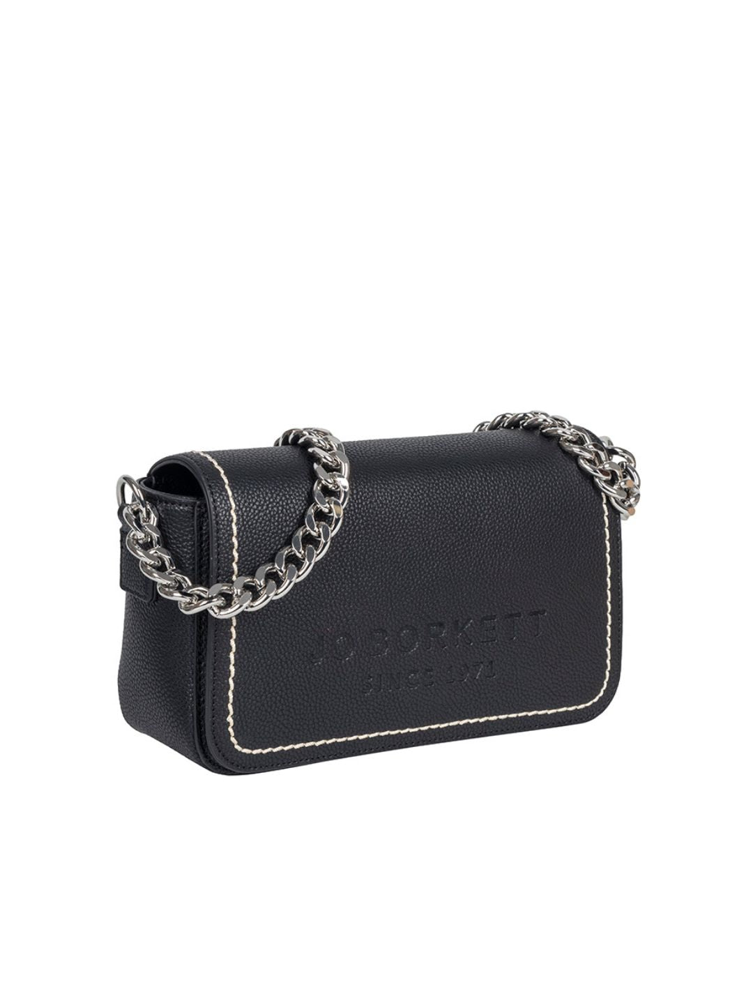 Skye Flapover Sling Bag - Black