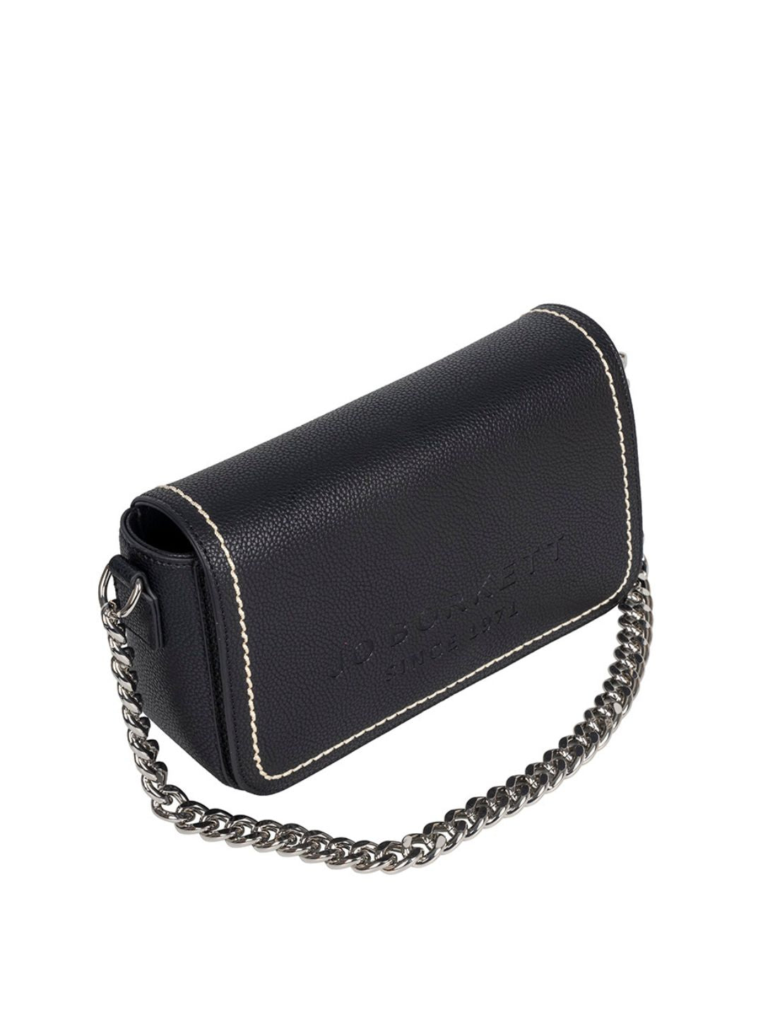 Skye Flapover Sling Bag - Black