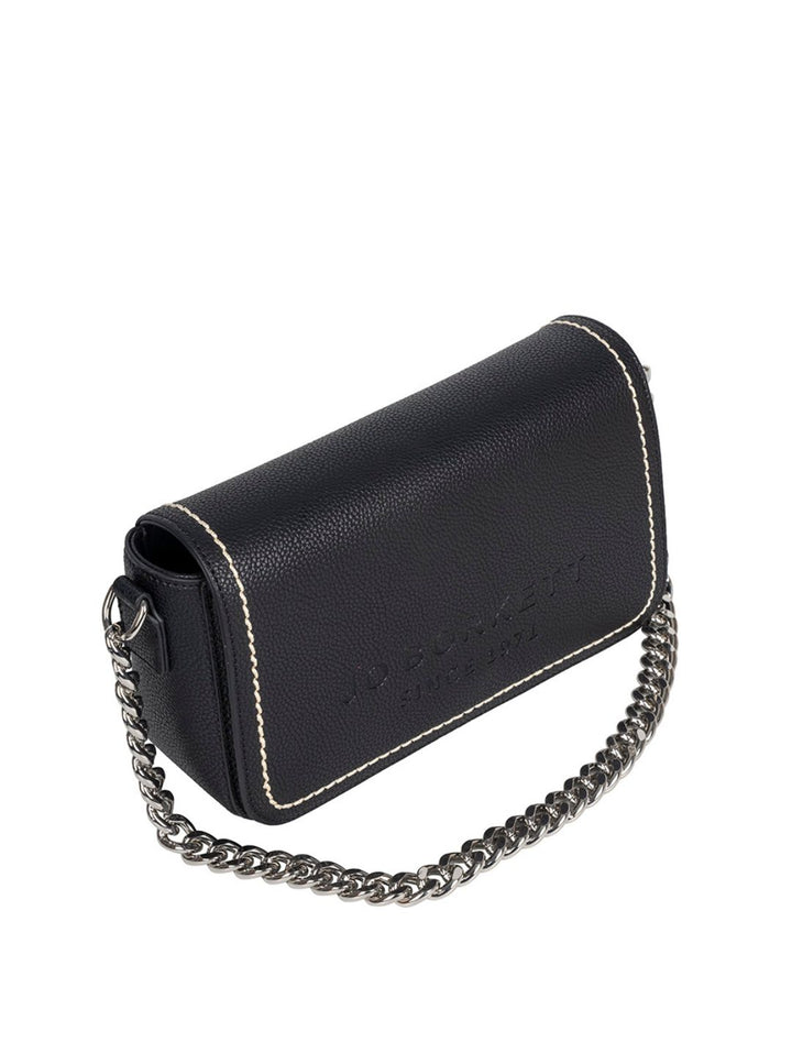 Skye Flapover Sling Bag - Black