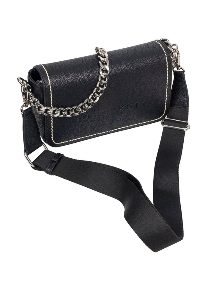 Skye Flapover Sling Bag - Black