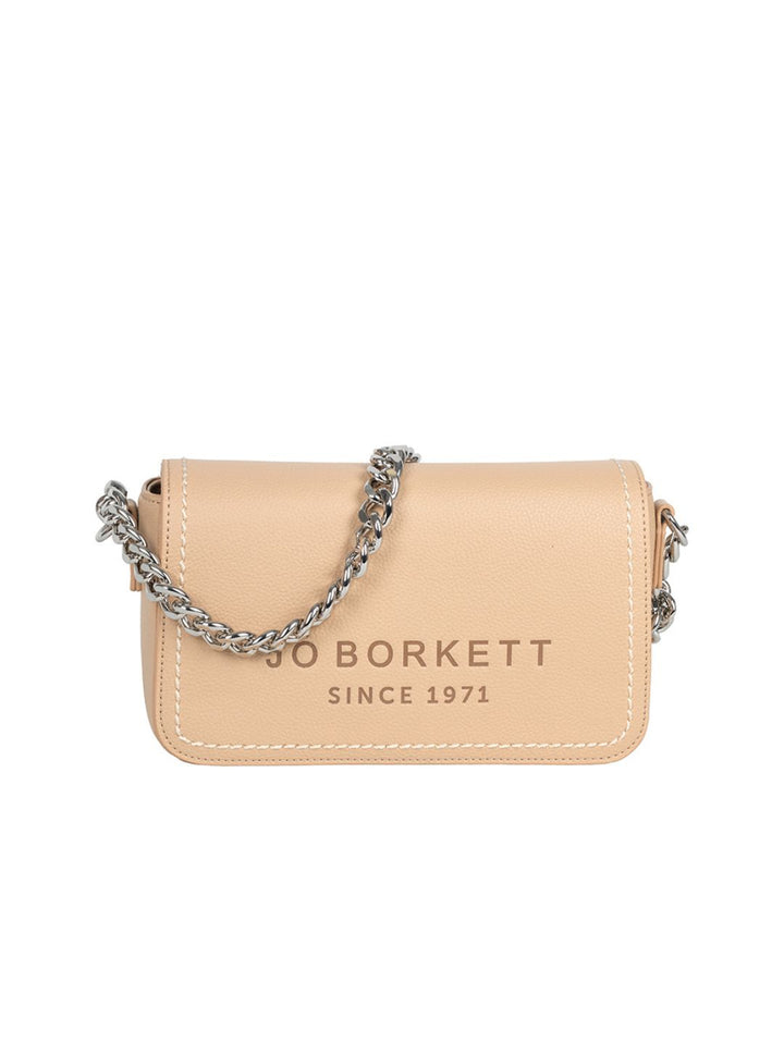 Skye Flapover Sling Bag - Taupe