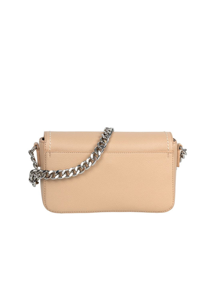 Skye Flapover Sling Bag - Taupe