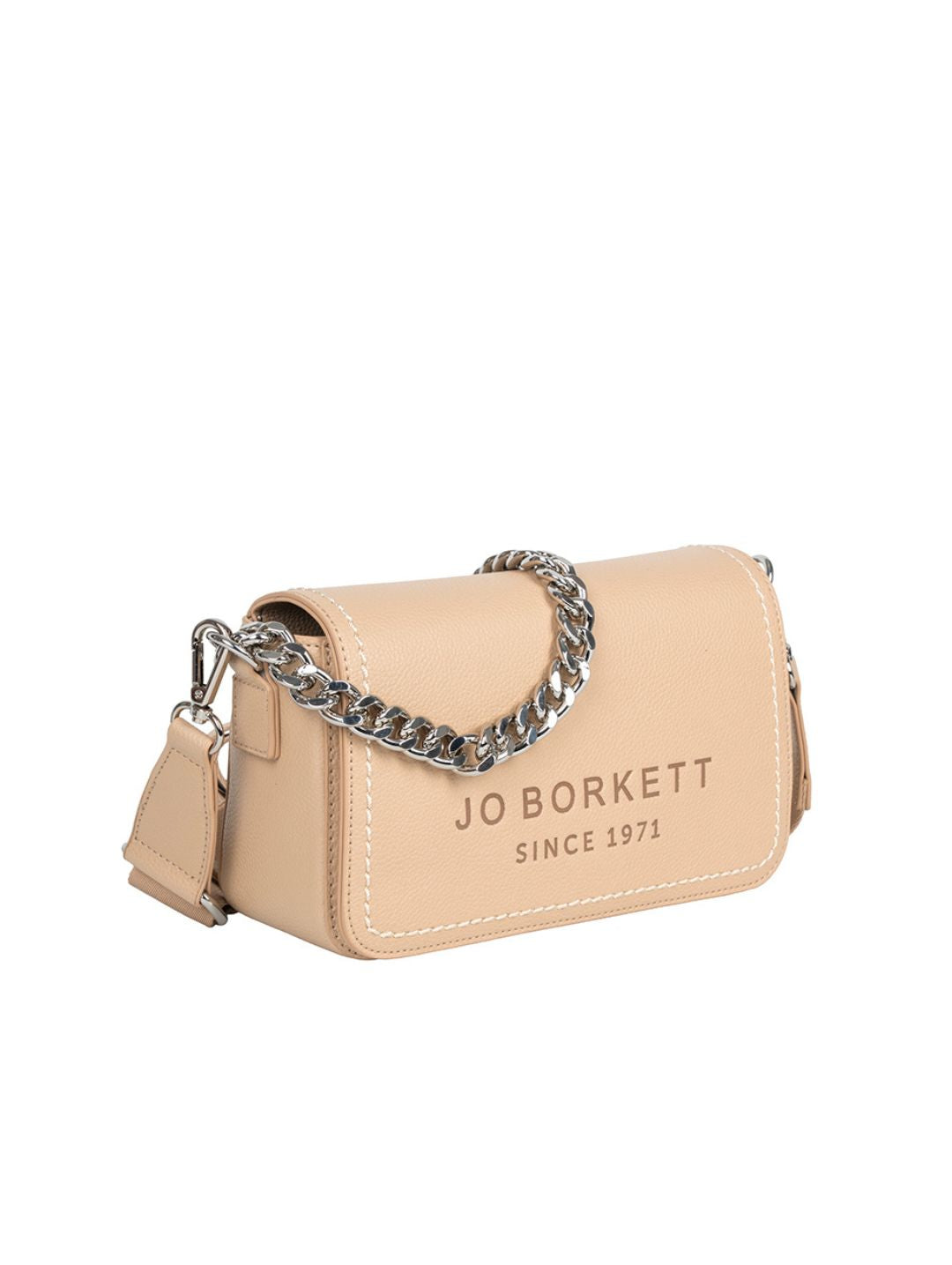 Skye Flapover Sling Bag - Taupe