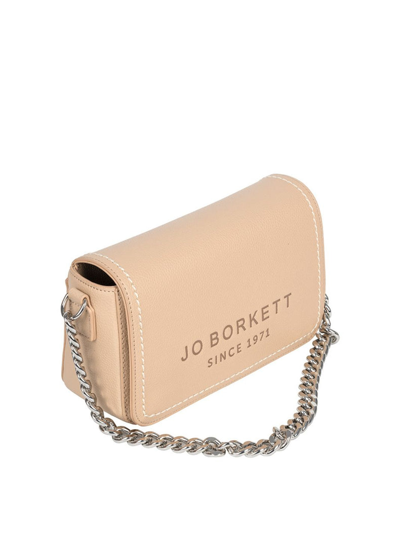 Skye Flapover Sling Bag - Taupe
