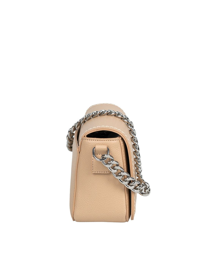 Skye Flapover Sling Bag - Taupe