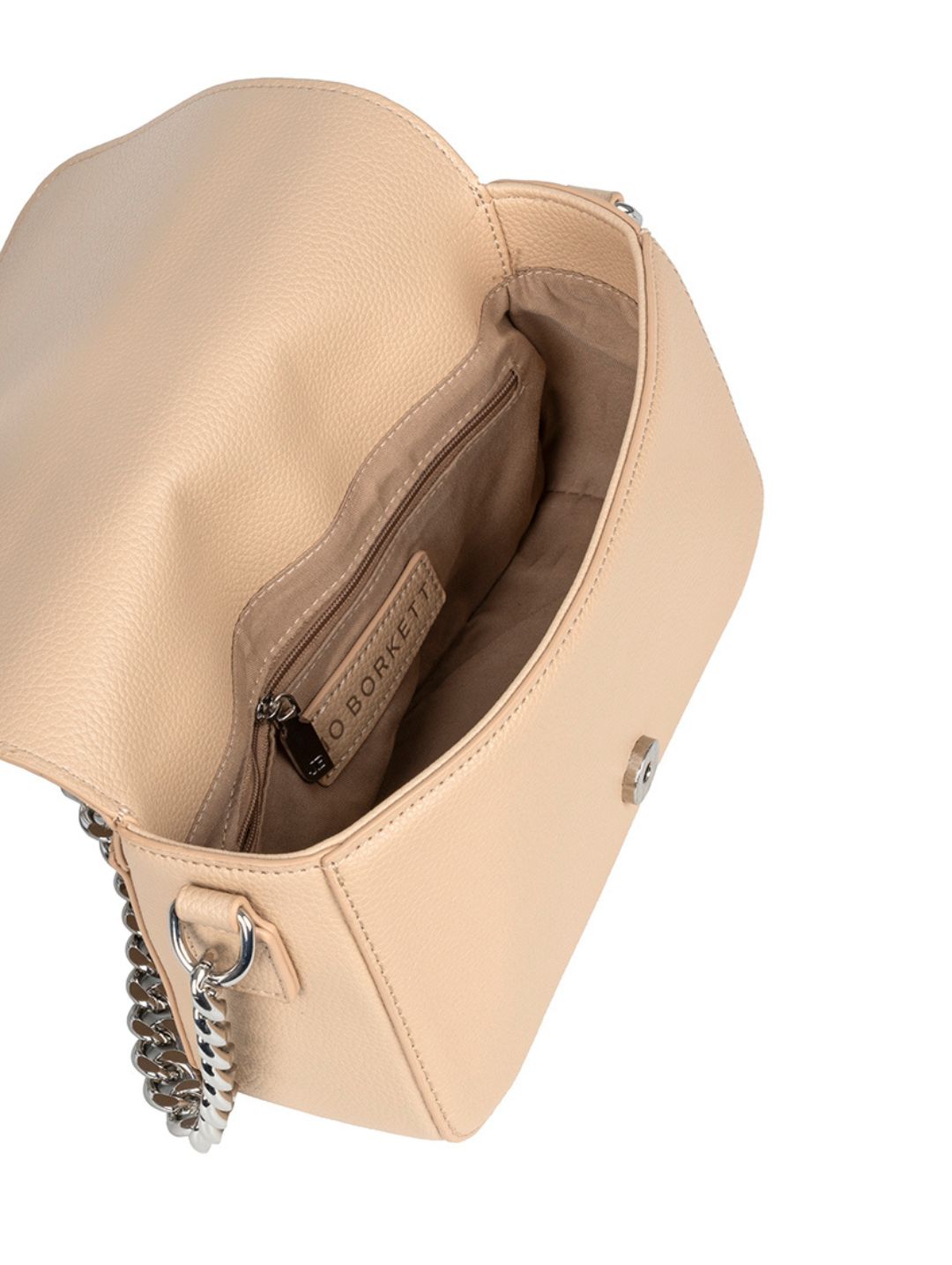 Skye Flapover Sling Bag - Taupe