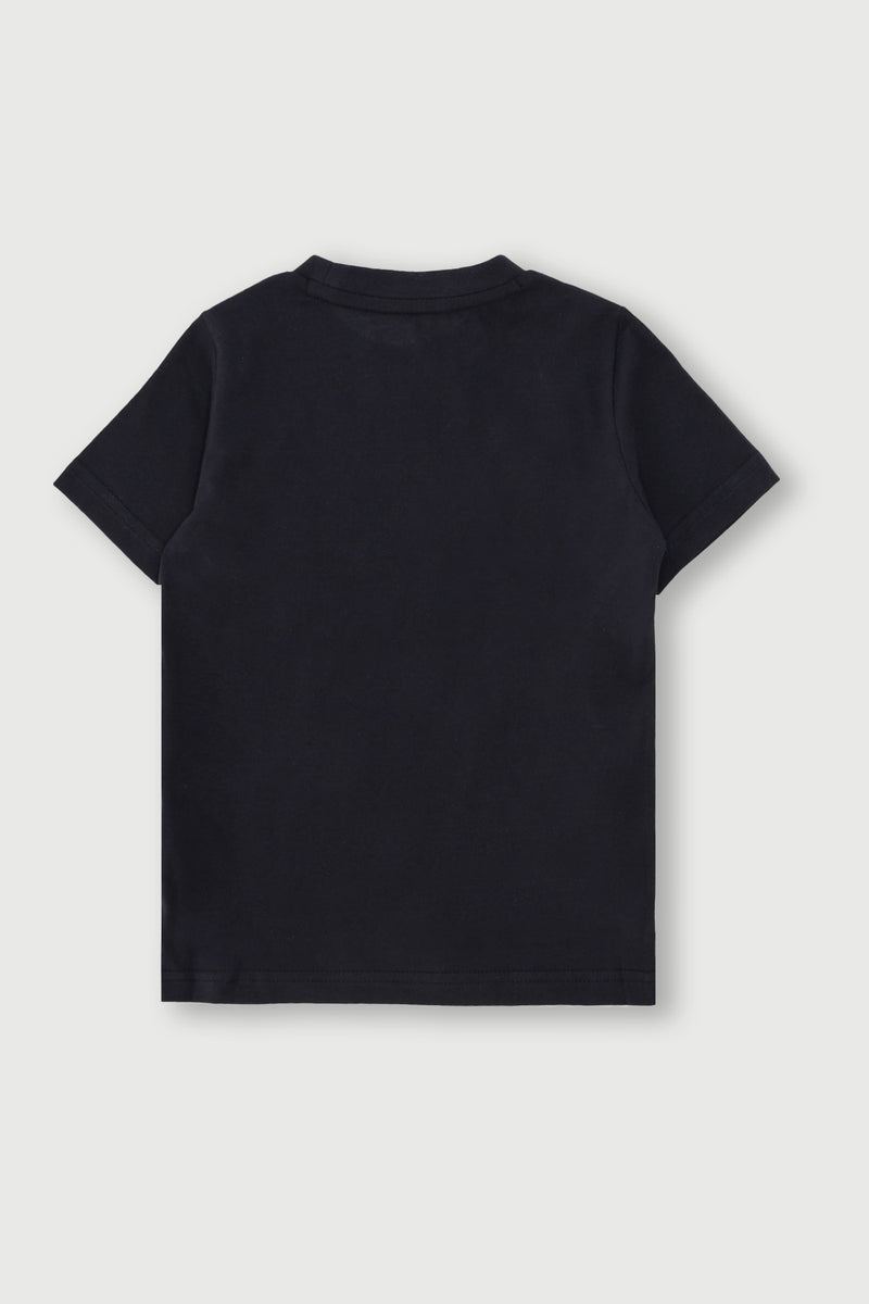 Pre-Boys Essential 2 Logo 1 Tee - Navy