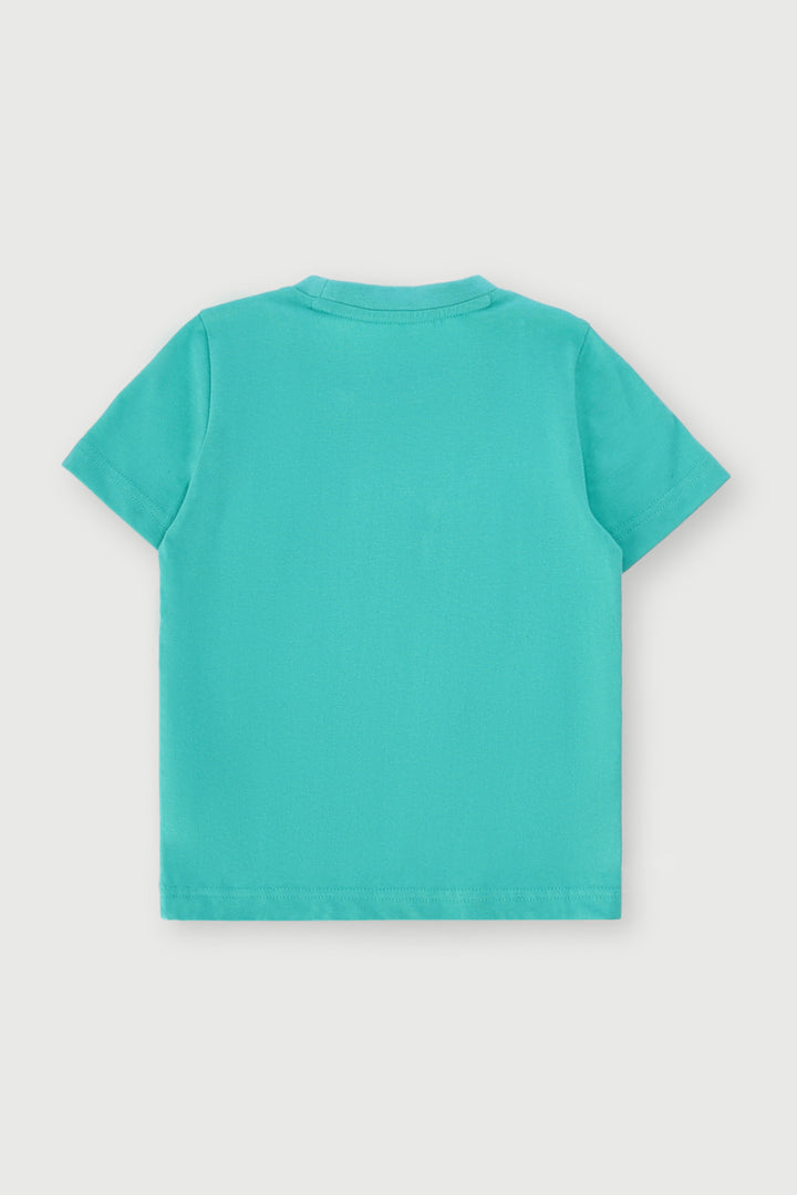Pre-Boys Esssential 2 Logo 1 Tee - Green