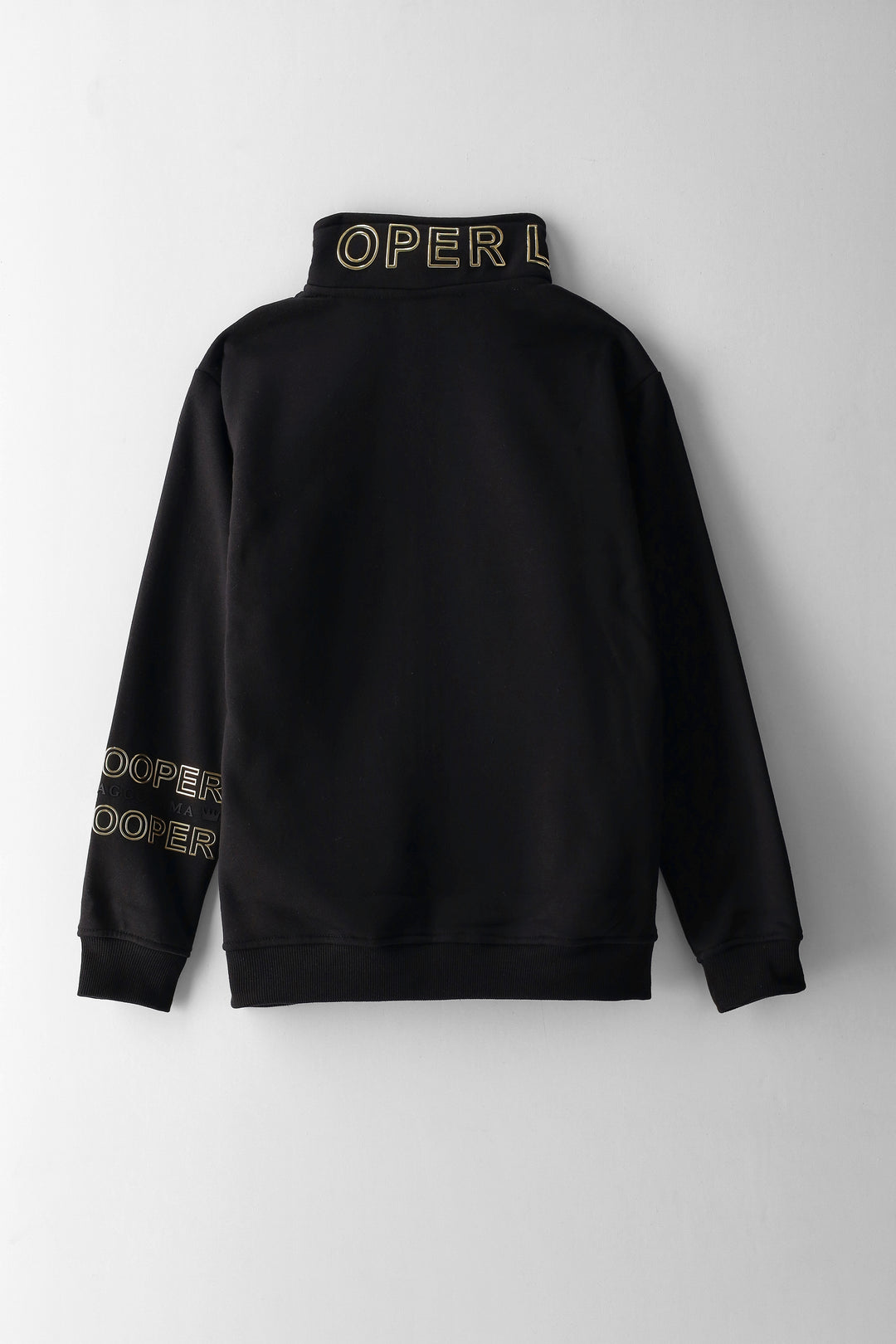 Boys Nkosi Fleece Zip Through Jacket - Black