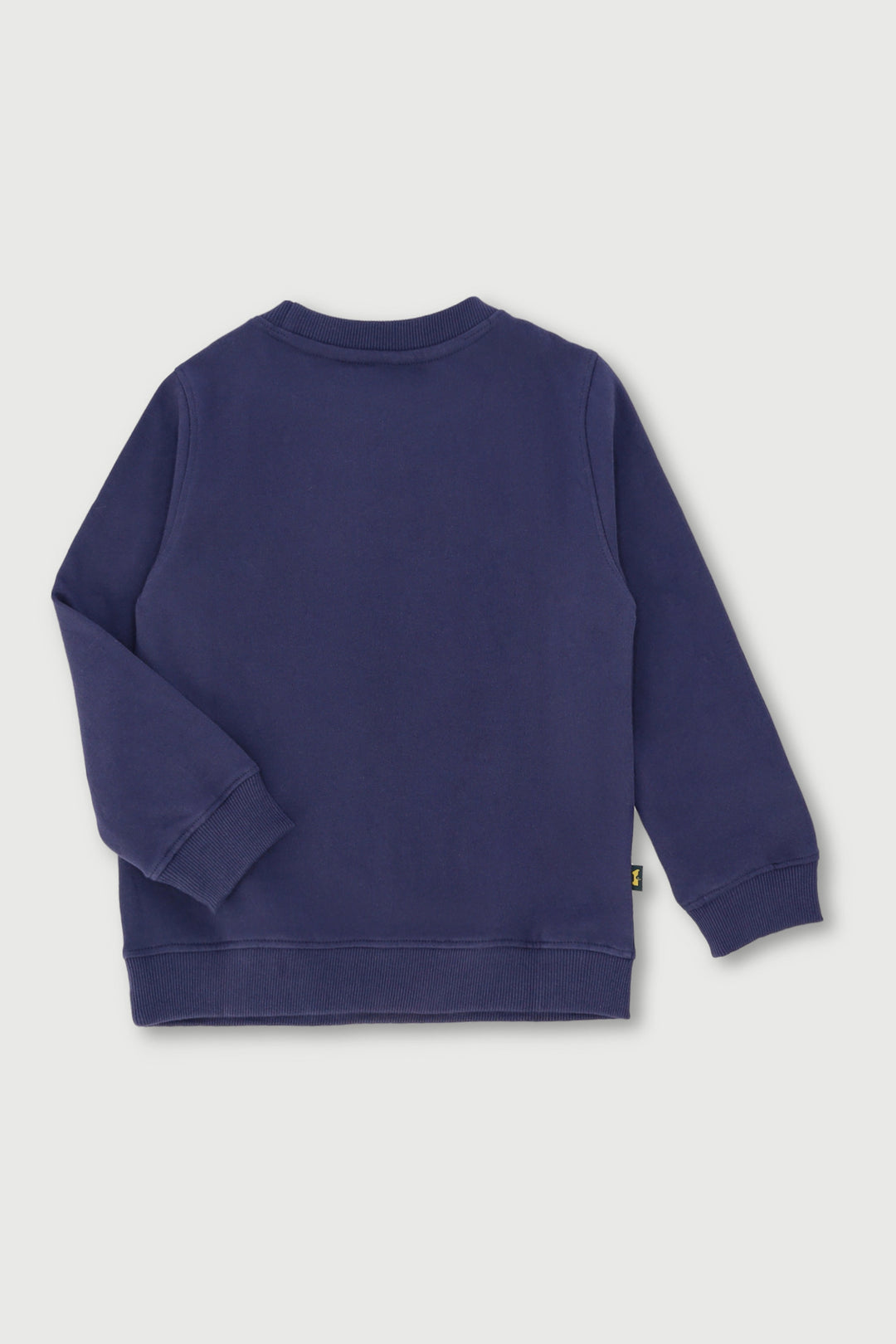 Pre-Boys Stamp Crew Top - Navy