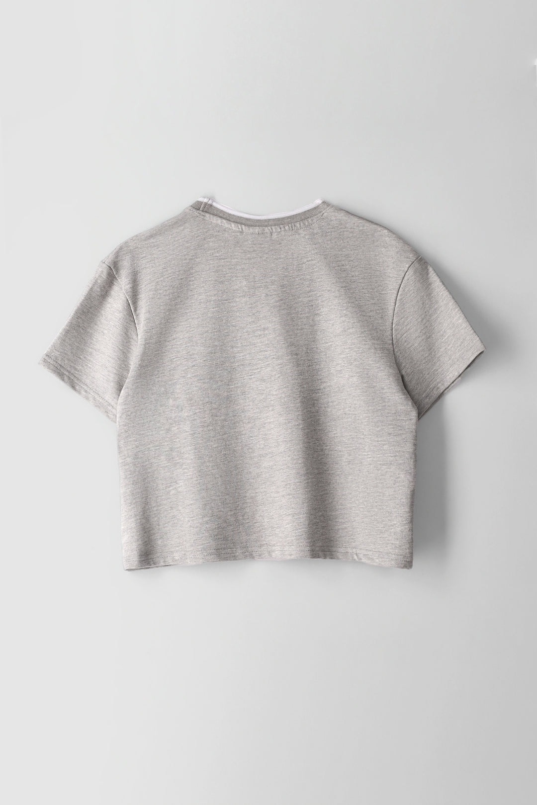 Girls Gabby T-Shirt - Grey Melange