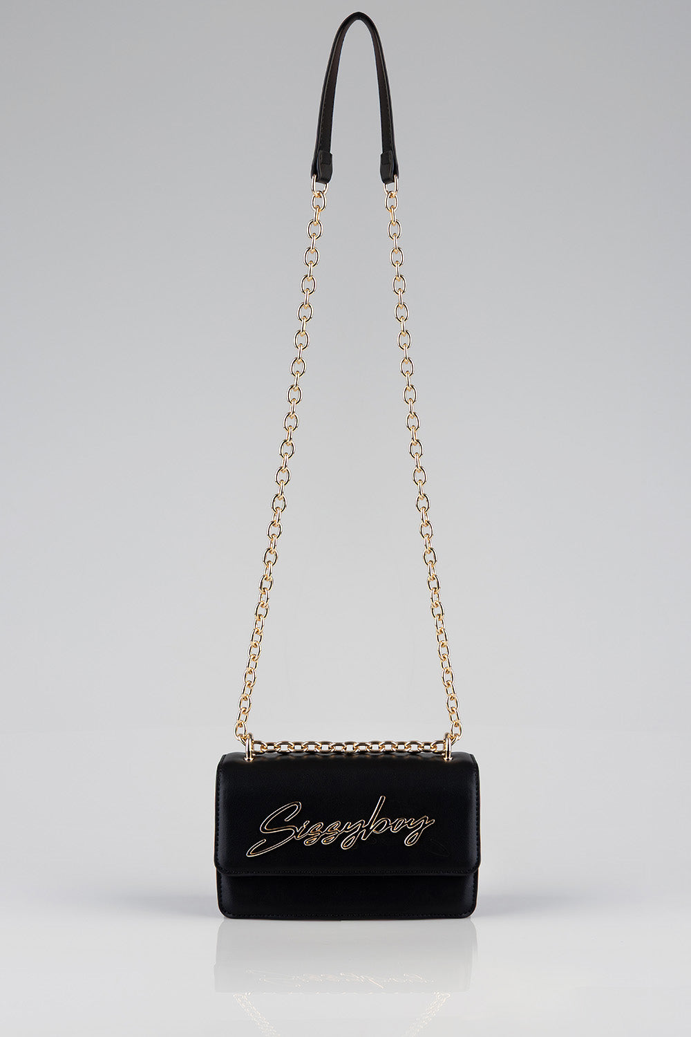 Structured Crossbody Bag - Black