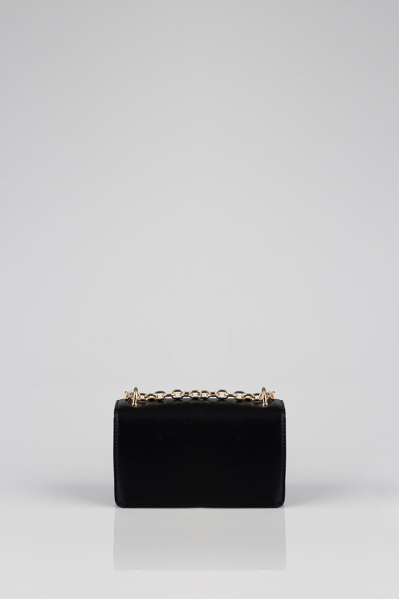 Structured Crossbody Bag - Black