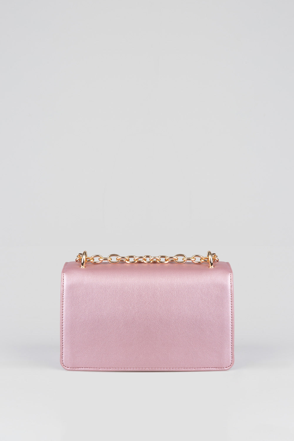 Structured Crossbody Bag - Pink