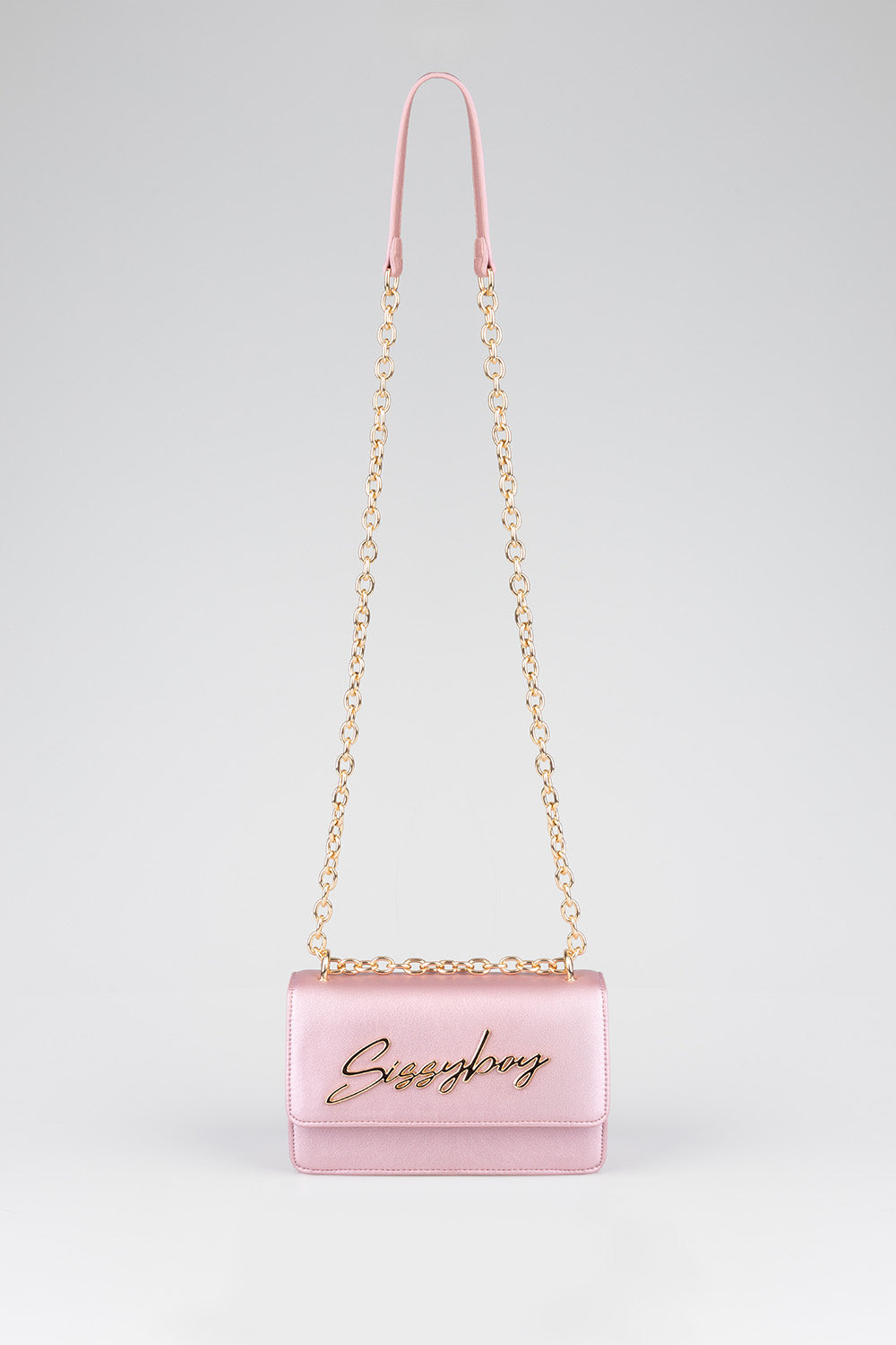 Structured Crossbody Bag - Pink