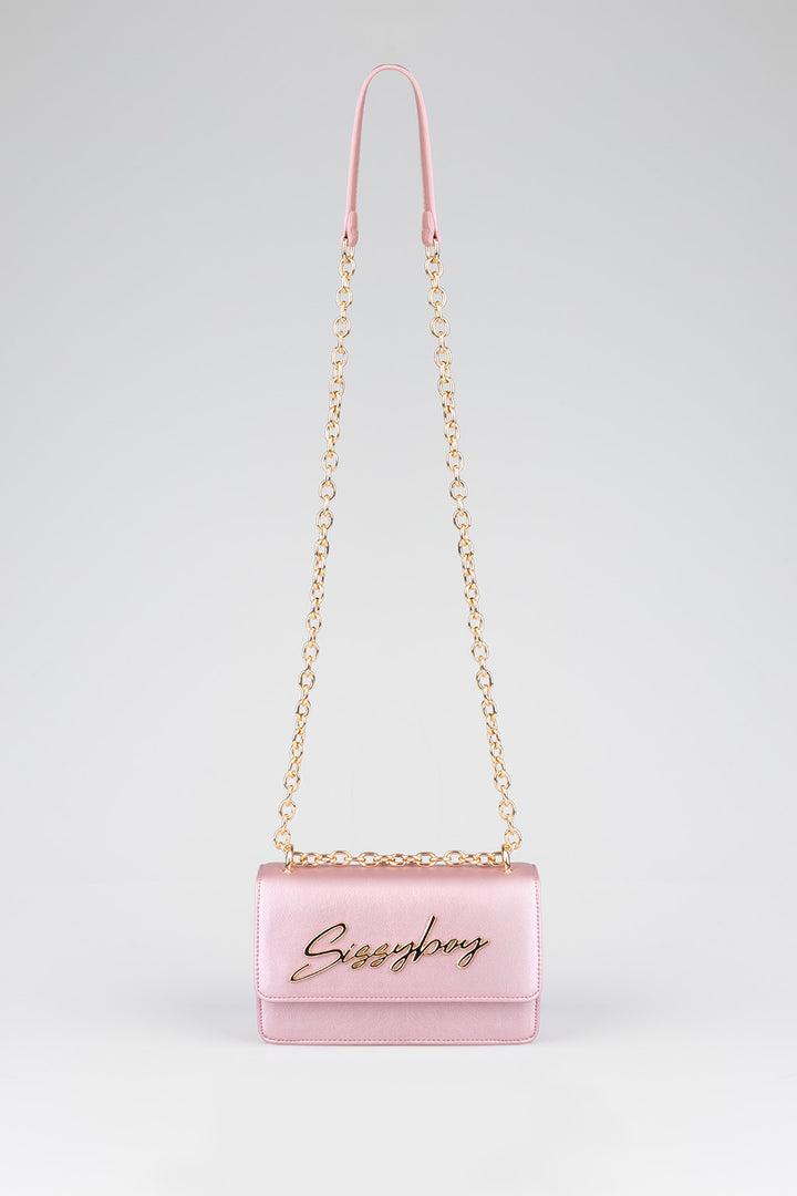 Structured Crossbody Bag - Pink