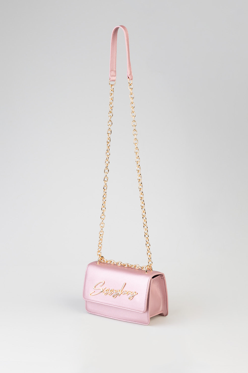 Structured Crossbody Bag - Pink